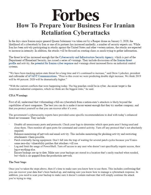 Cloudrange Forbes