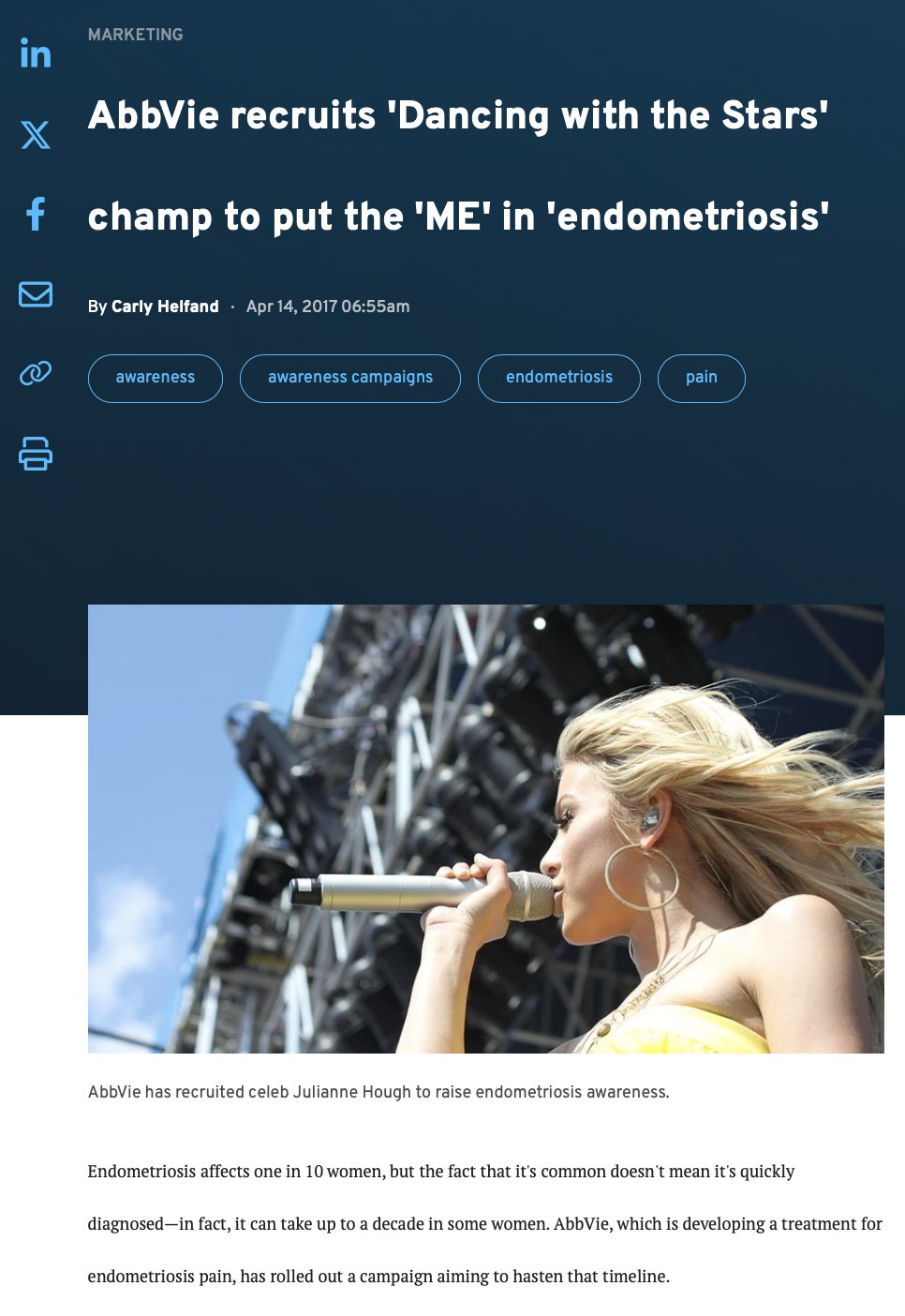 Orilissa: Get in the Know about the ME in Endometriosis