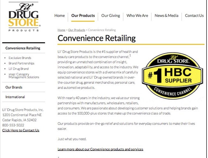 Lil Drug Convenience Retailing
