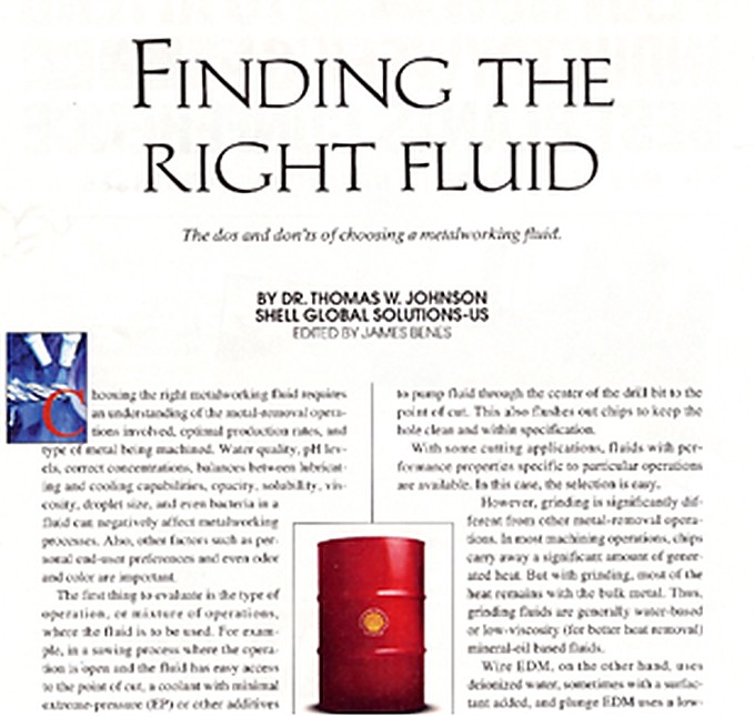 Shell Metalworking Right Fluid