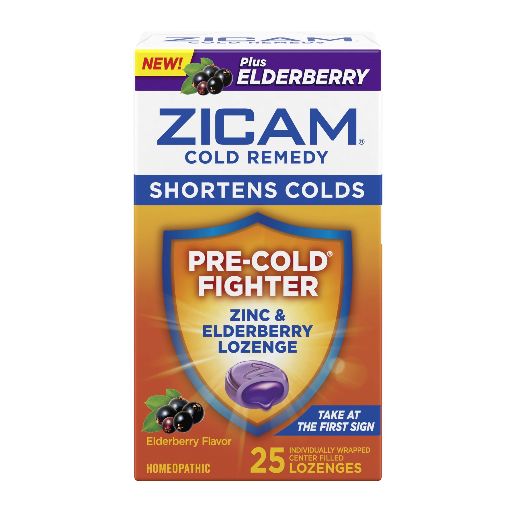 Zicam Packaging Rendering Cold Remedy Pre Cold Fighter Elderberry Lozenge 25ct 07 July
